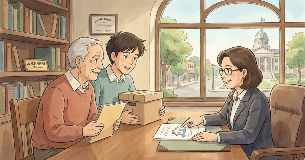 How do I transfer an existing out-of-state guardianship to the state where my ward now lives? NC