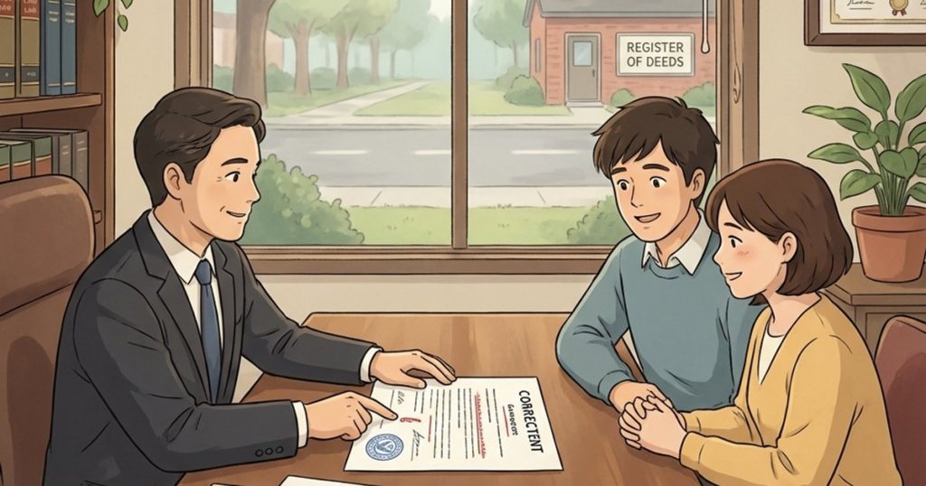 What happens if there is an error or dispute with the title change paperwork? NC