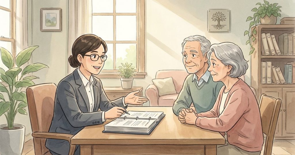 What documents should I have in place to protect my family and my home as I get older? nc