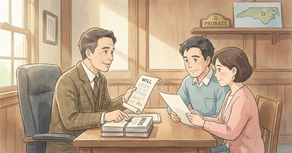 Do I need to record a quitclaim deed to show my name on the inherited property, or is the court order enough? nc