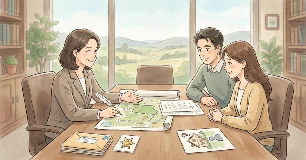 If a co-owner can’t be found at home when the sheriff tries to serve them, what are the next options? nc