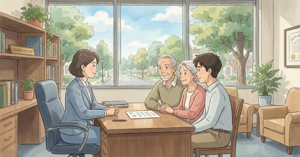 How do I get guardianship for a parent with dementia who refuses help and won’t agree to move into a memory-care facility? NC