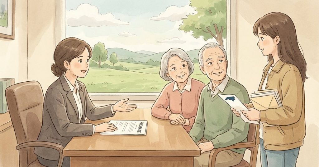 How do I appoint or change a resident process agent, and what exactly do they handle during probate? nc