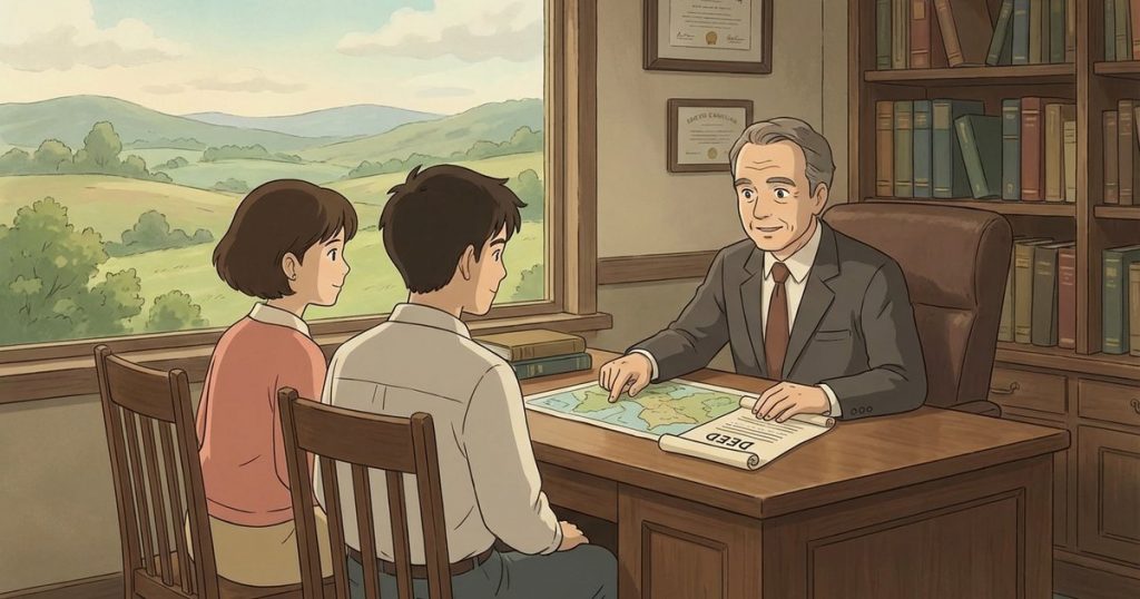 What’s the right way to get a new deed prepared and recorded after an inheritance settlement? nc