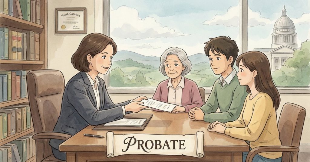 What happens if the heirs disagree about how the estate funds should be divided? nc