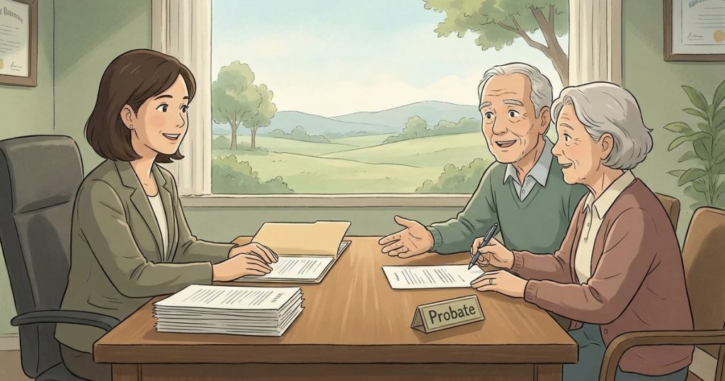 What documents or signatures are commonly needed to finalize and close a probate estate after the final accounting is submitted? nc