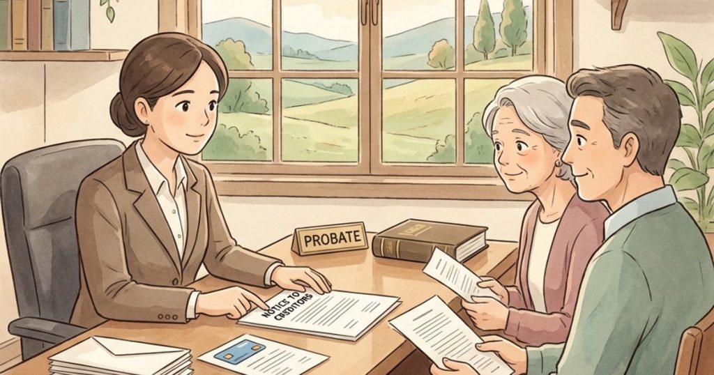 How do I handle a credit-card company’s claim against an estate during probate? nc