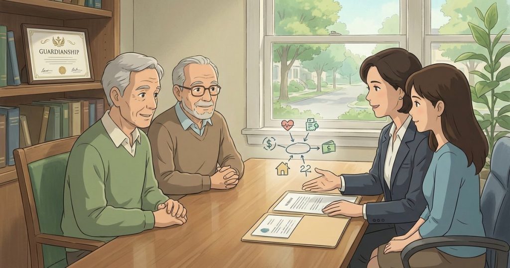 What proof do I need to show the court that guardianship is necessary? NC