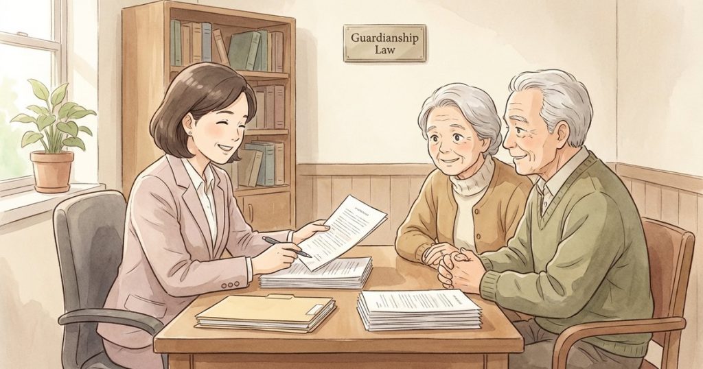 What documents do I need to provide to support a general guardianship application? NC