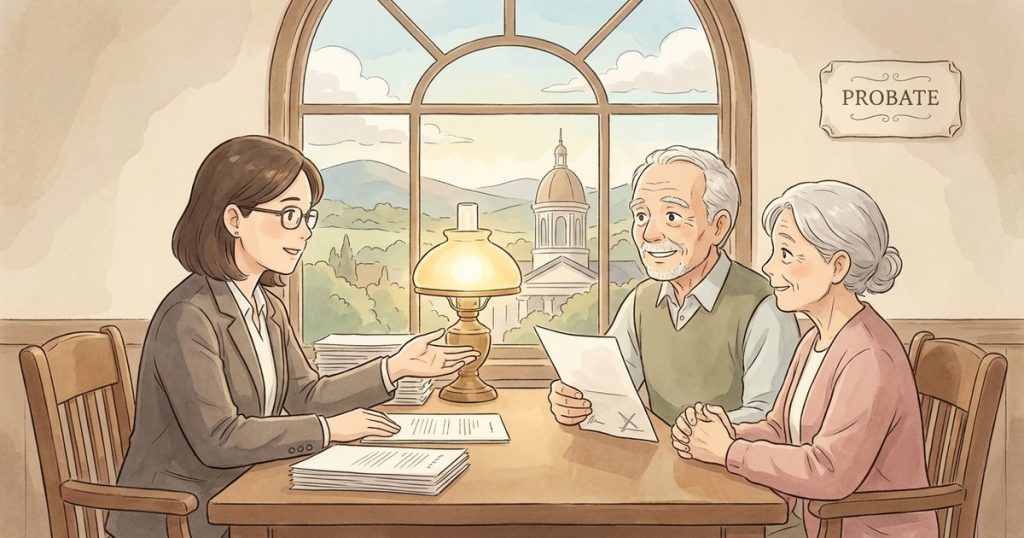 What happens if the person who would normally handle the estate has also passed away? nc
