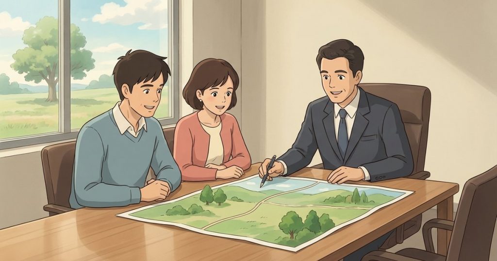How do we figure out whether co-owned land can be physically divided instead of being sold? nc