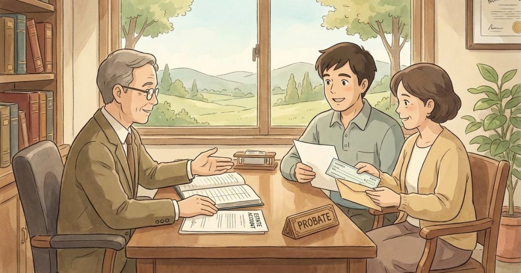 Do unclaimed-property funds for a deceased person have to be deposited into an estate account, or can they go into my personal account? nc